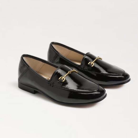 Sam Edelman Kids Loraine Black Patent Bit Loafer Size 3 Kids or Women's 5 - Picture 1 of 9